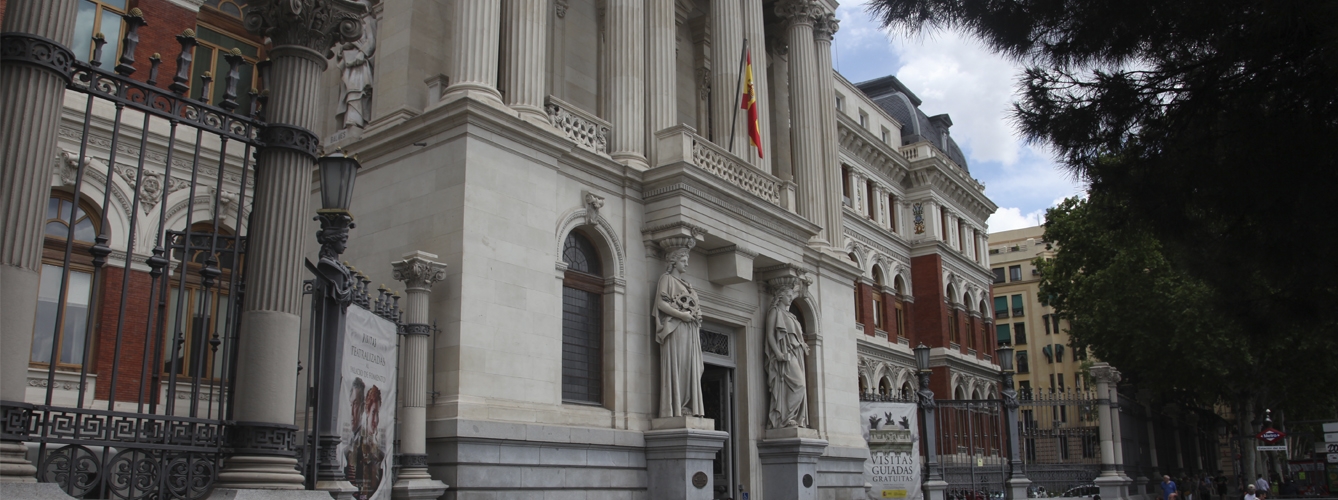 Fachada del Ministerio de Agricultura, Pesca y Alimentación.