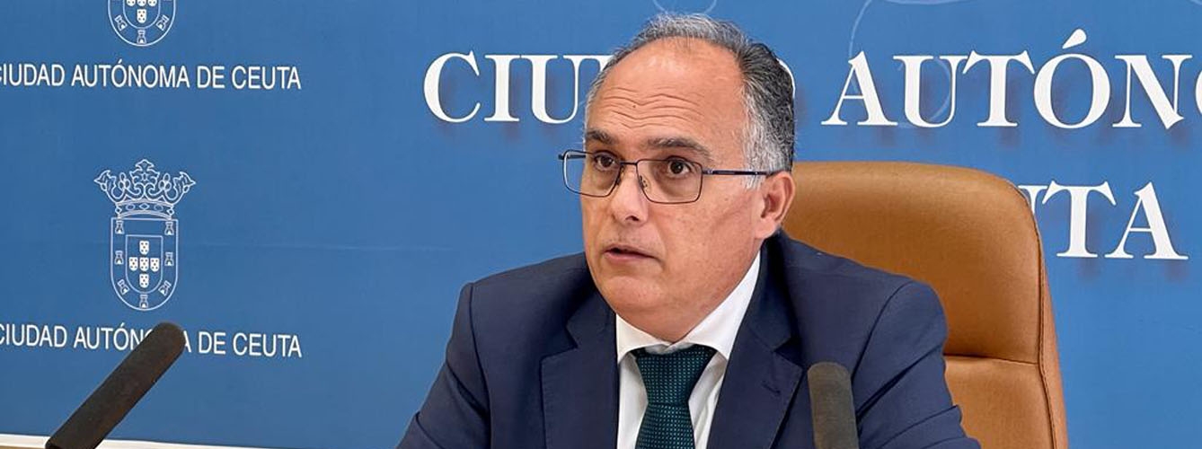 Alberto Gaitán, consejero de Sanidad de Ceuta.