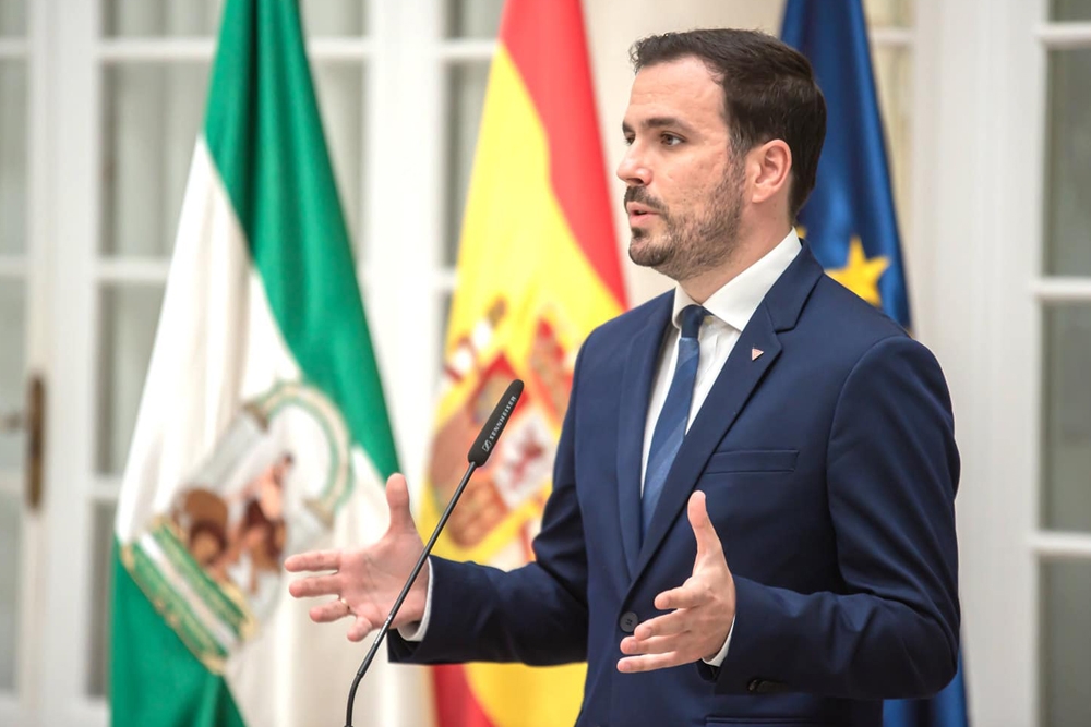Alberto Garzón, ministro de Consumo.
