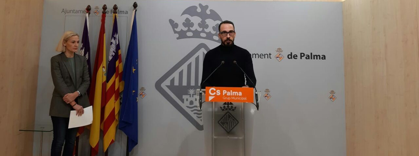 Alex Escriche, regidor de Ciudadanos del Ayuntamiento de Palma de Mallorca.