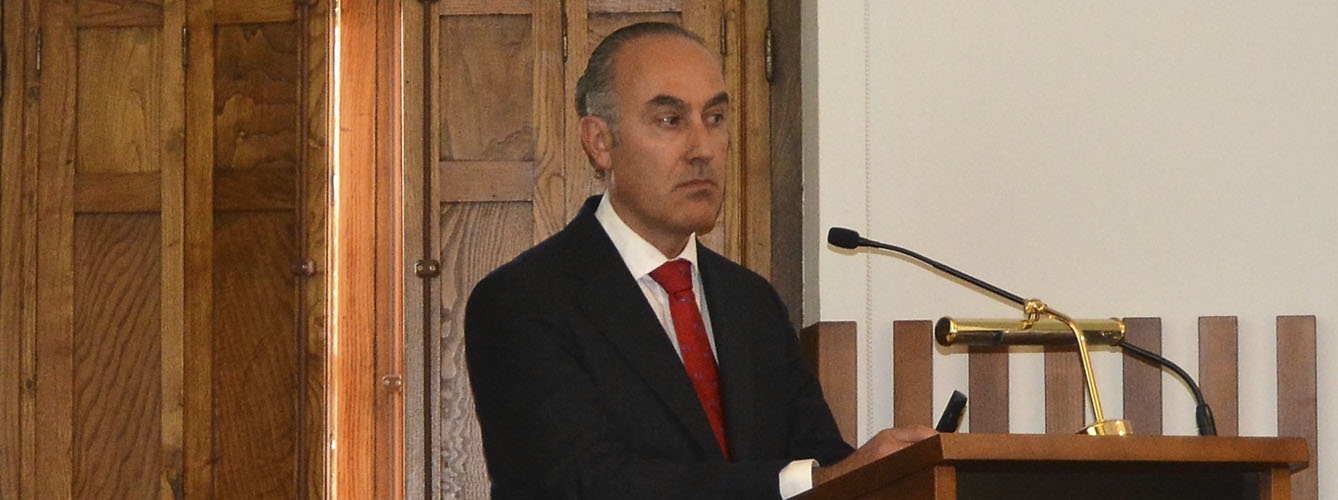 Álvaro Mateos, presidente del Colegio Oficial de Veterinarios de Vizcaya y del Consejo de Colegios Veterinarios del País Vasco.