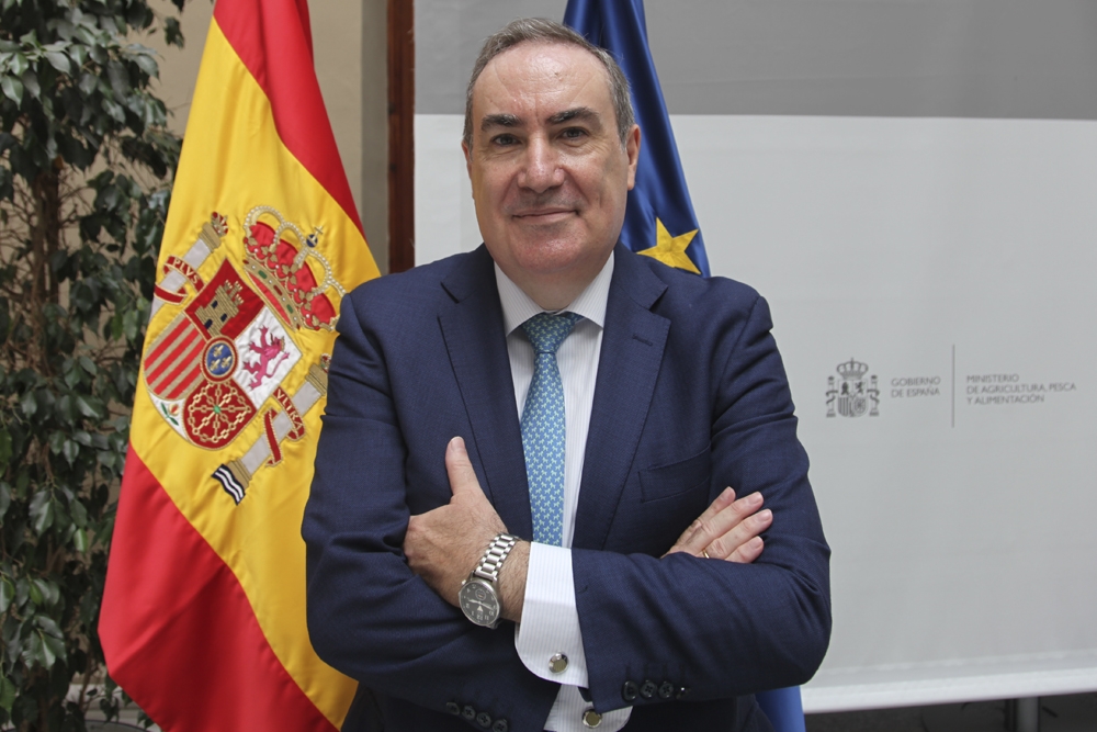 Emilio García Muro, director general de Sanidad de la Producción Agroalimentaria y Bienestar Animal del Ministerio de Agricultura (Alfonso Neira/Animal's Health).