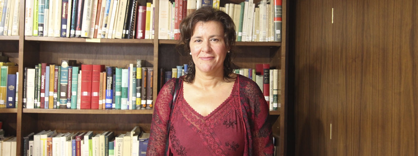 Ana María López Pombo, presidenta del Colegio de Veterinarios de Lugo.