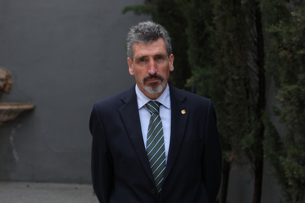 José Ramón Caballero de la Calle, presidente del Colegio de Veterinarios de Ciudad Real y consejero de la Organización Colegial Veterinaria.