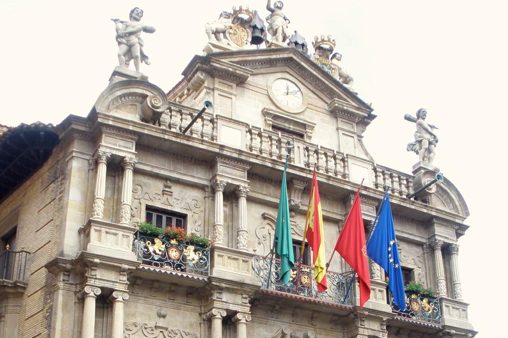 Sede del Ayuntamiento de Pamplona.