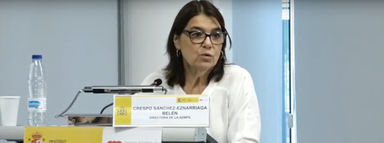 Belén Crespo es la directora de la Agencia Española de Medicamentos y Productos Sanitarios (Aemps).