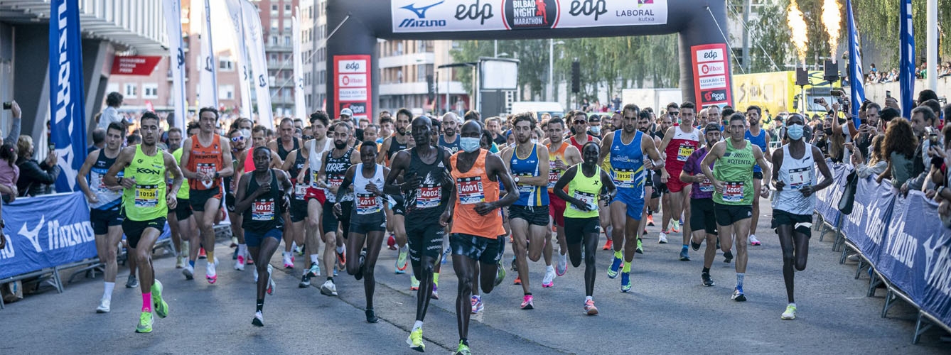 Vetsics de Fatro participó recientemente en la maratón EDP Bilbao Night Marathon 2021.