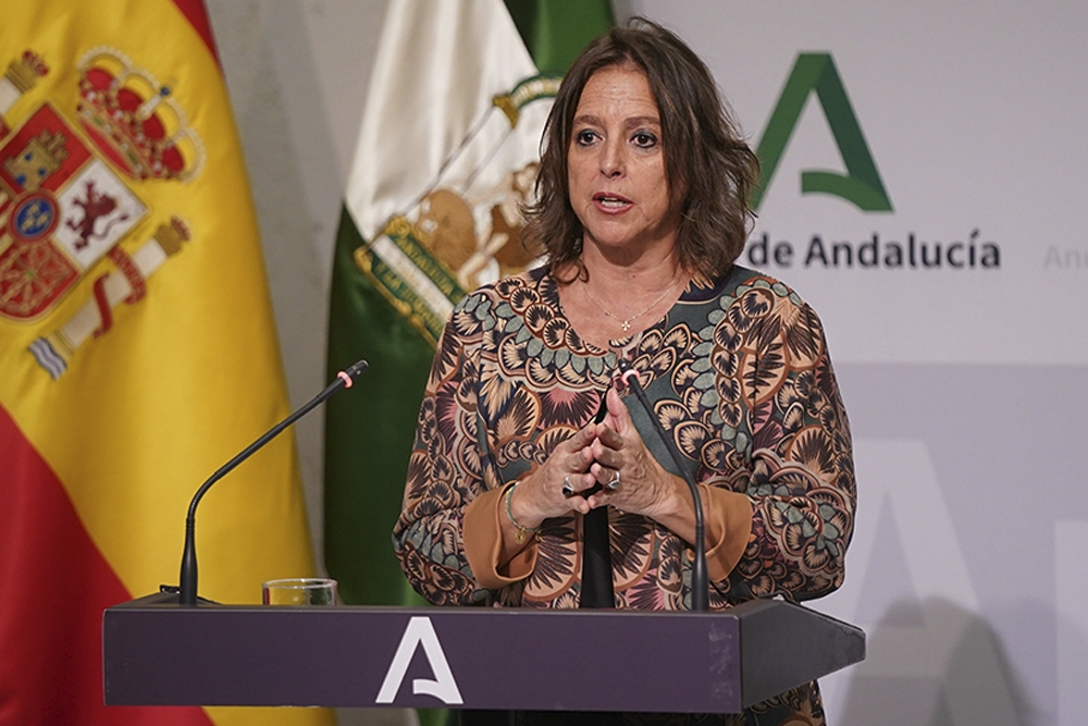 Catalina García, consejera de Salud de Andalucía.