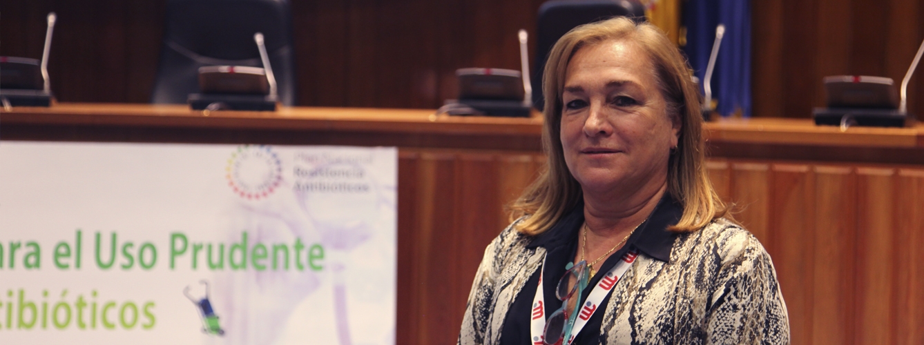 Cristina Muñoz, coordinadora del Plan Nacional frente a Resistencias a los Antibióticos en sanidad animal