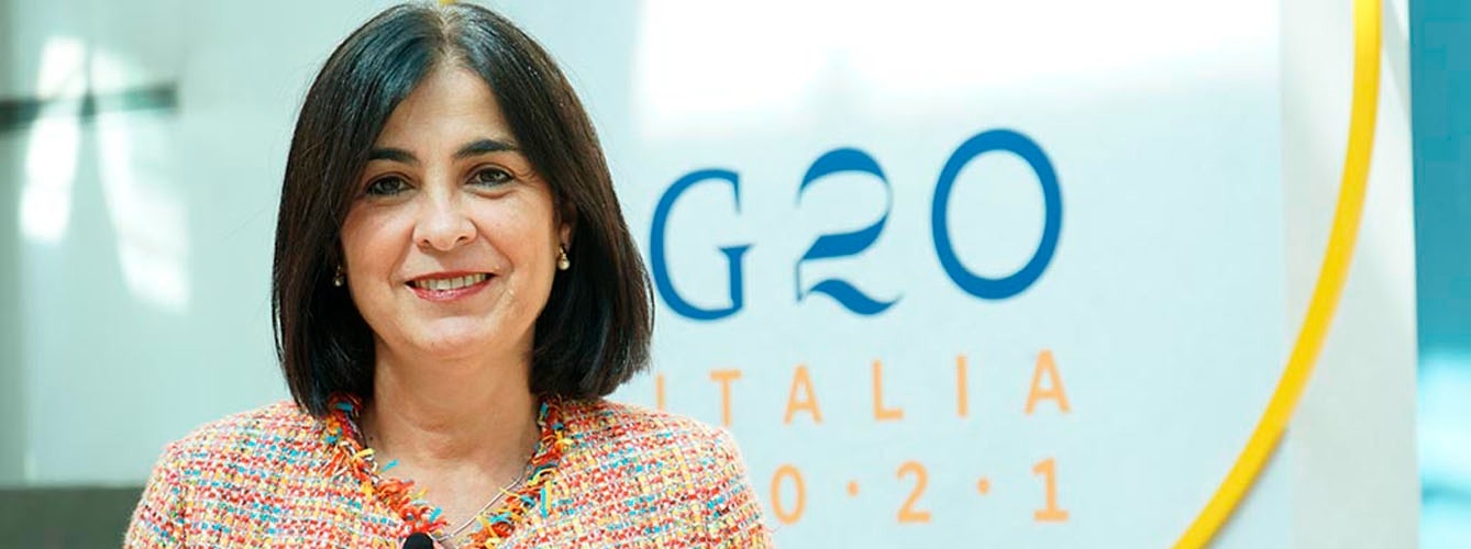 Carolina Darias, ministra de Sanidad del Gobierno de España.