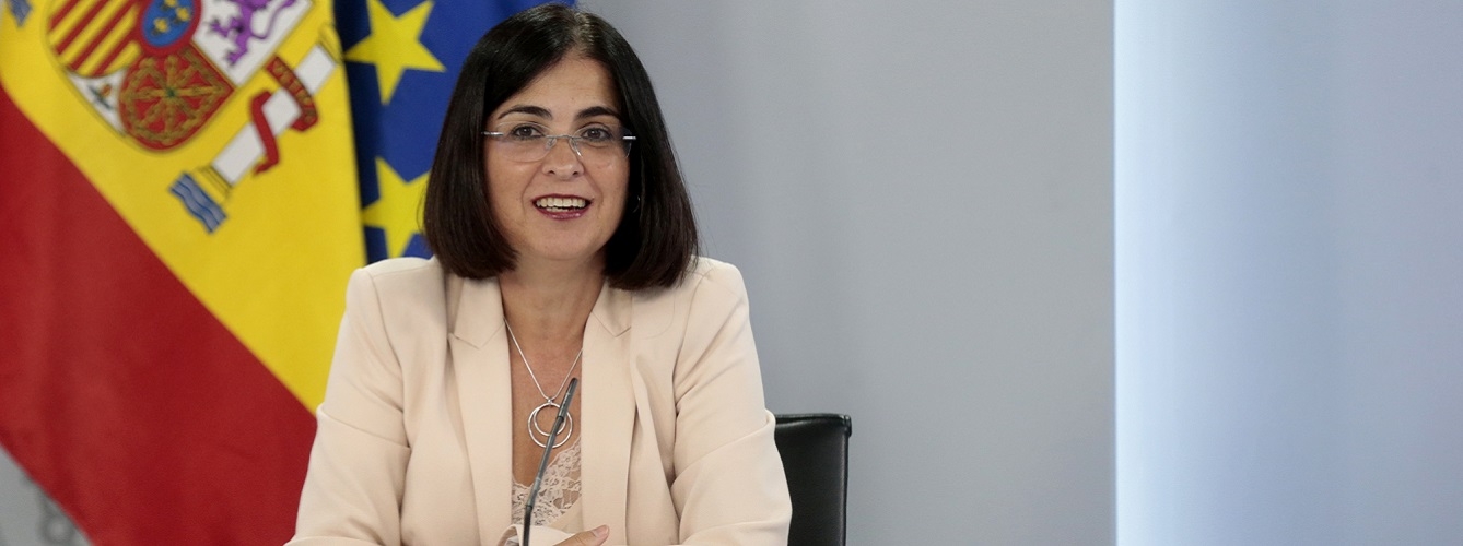 Carolina Darias, ministra de Sanidad del Gobierno de España.