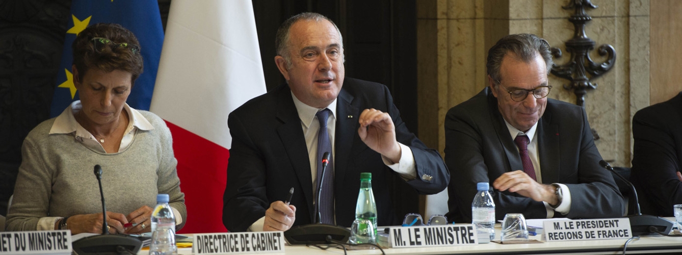 Didier Guillaume, ministro francés de Agricultura.