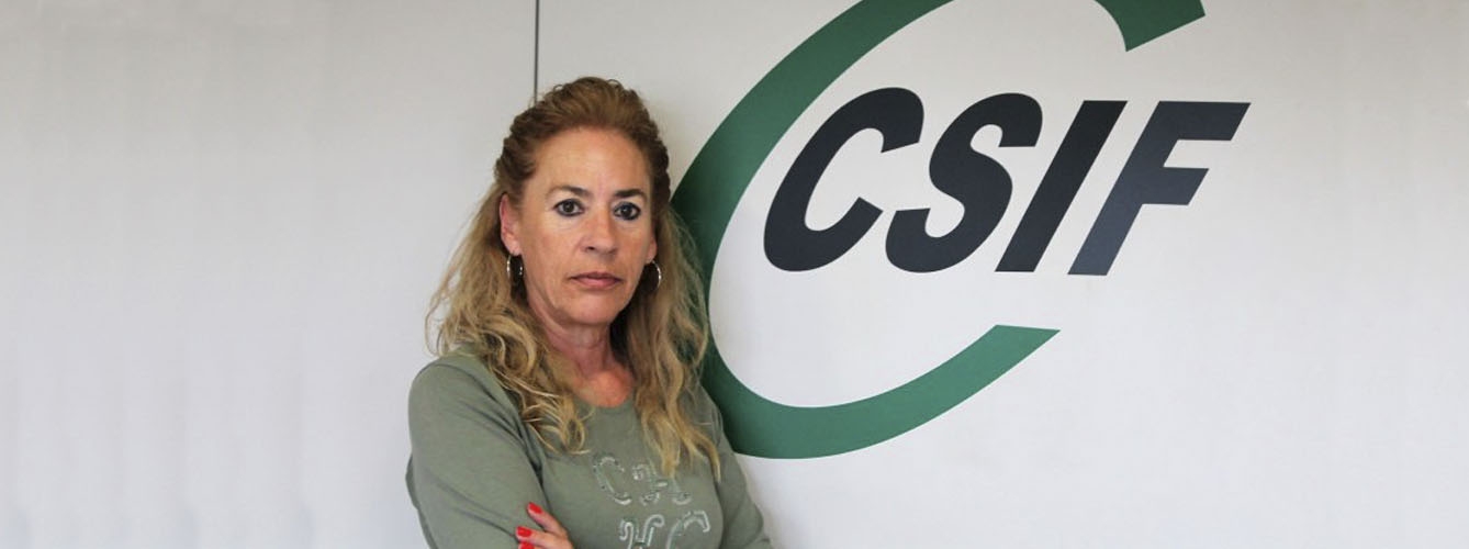 Dolly Prunés, presidenta de Sanidad de CSIF en la Comunidad Valenciana.