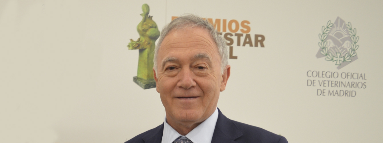Felipe Vilas, presidente del Colegio Oficial de Veterinarios de Madrid.