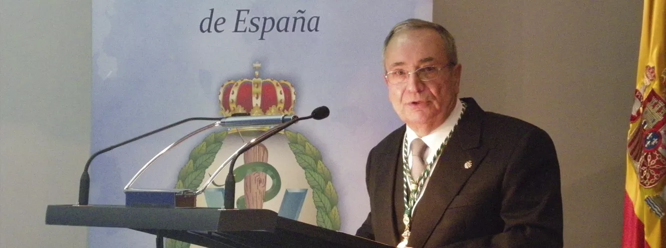 Elías Fernando Rodríguez Ferri, presidente de la Academia de Ciencias Veterinarias de Castilla y León.