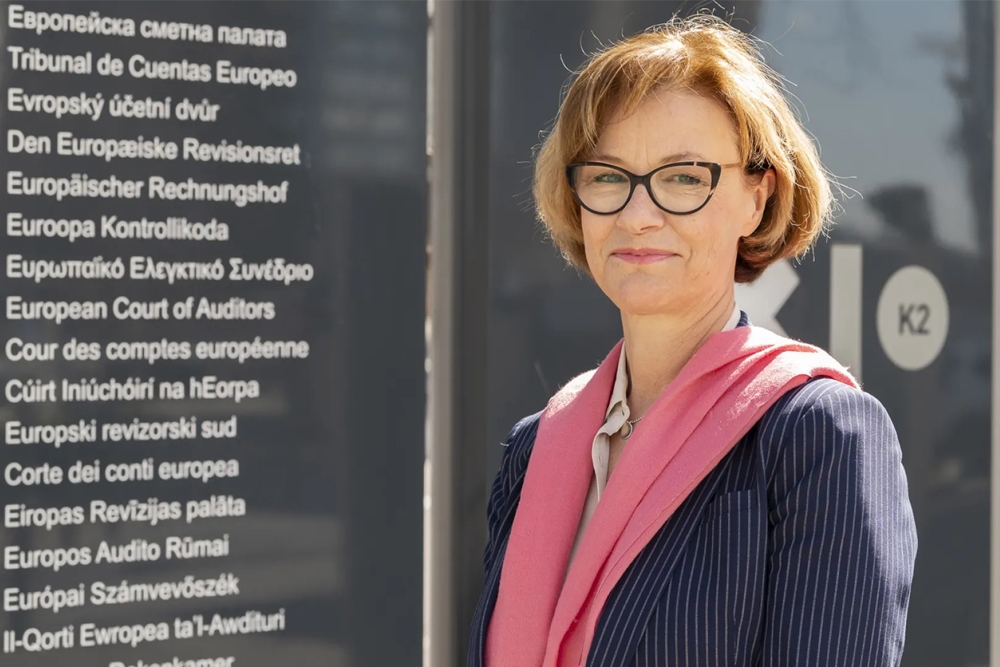 Eva Lindström, miembro del Tribunal de Cuentas Europeo responsable del informe.