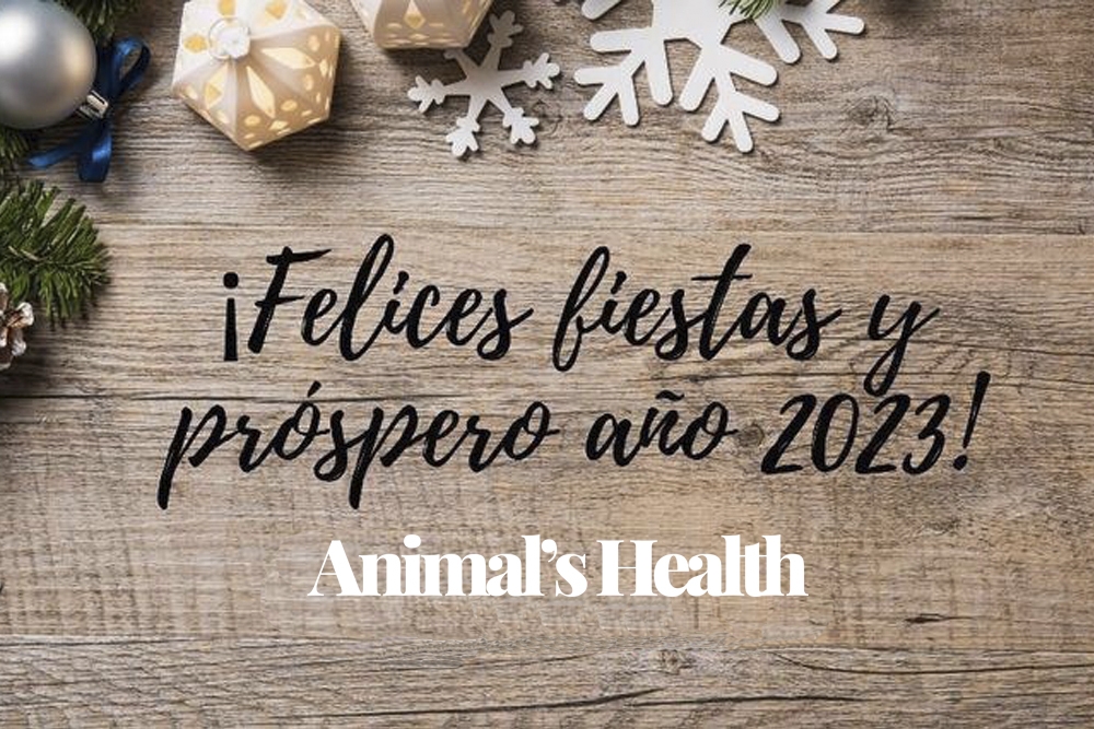 El equipo de Animal’s Health les desea un feliz 2023.