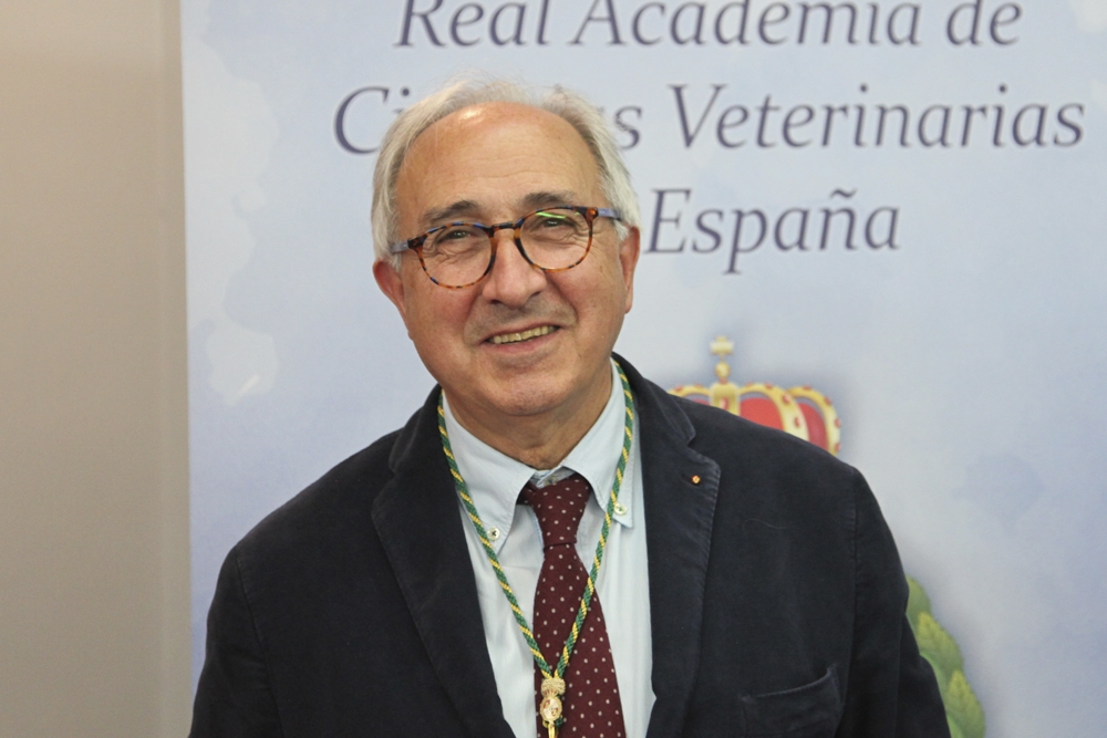 Francisco Rojo, vicepresidente de la Real Academia de Ciencias Veterinarias de España.