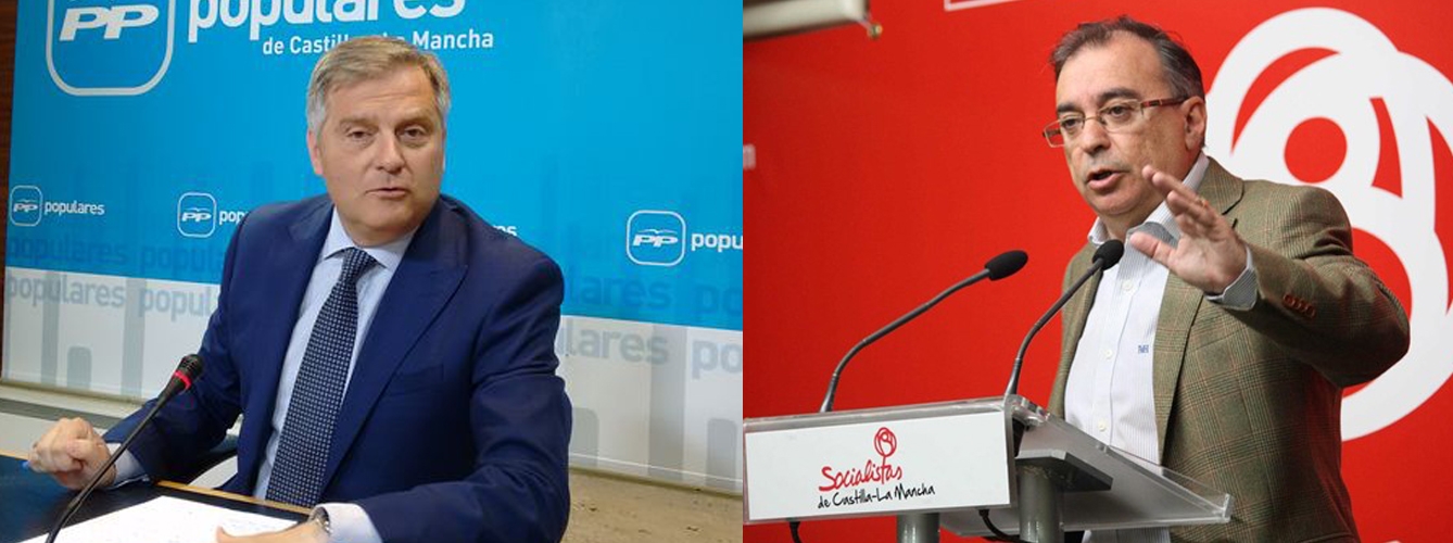 Francisco Cañizares (PP) y Fernando Mora (PSOE)