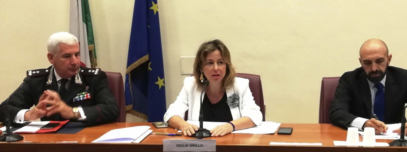 Giulia Grillo, ministra de sanidad de la República Italiana 