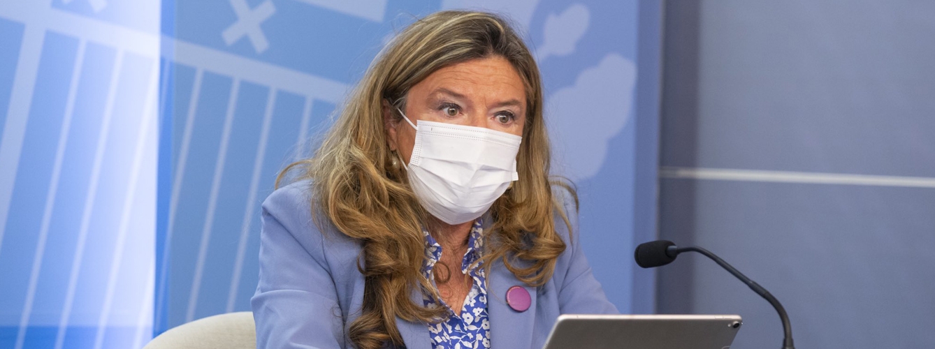 Gotzone Sagardui, consejera de Salud del Gobierno Vasco.