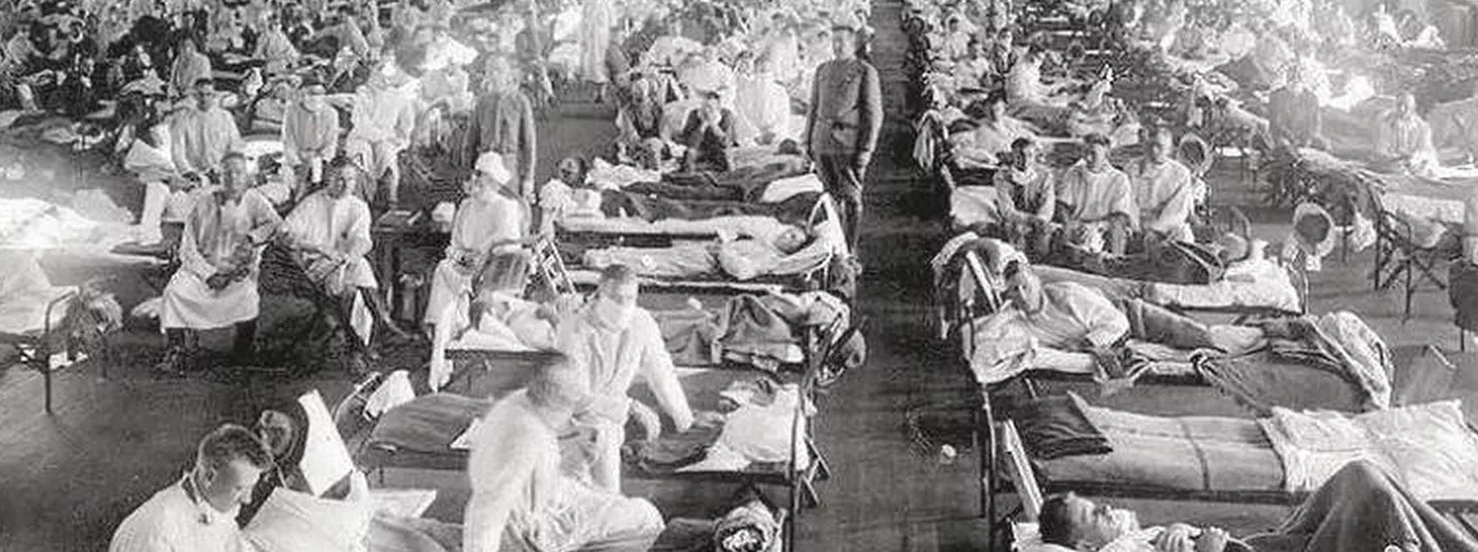 La gripe española mató a 50 millones de personas y también mató a animales, entre ellos perros y gatos. 