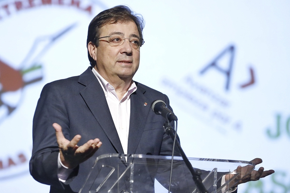 Guillermo Fernández Vara, presidente de Extremadura.