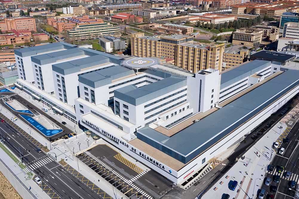 El Hospital de Salamanca ha sido uno de los centros que han participado en el estudio.