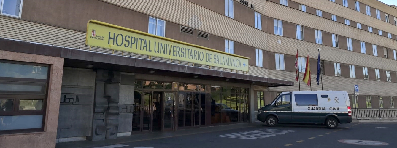 El afectado permanece ingresado en el Complejo Asistencial Universitario de Salamanca.
