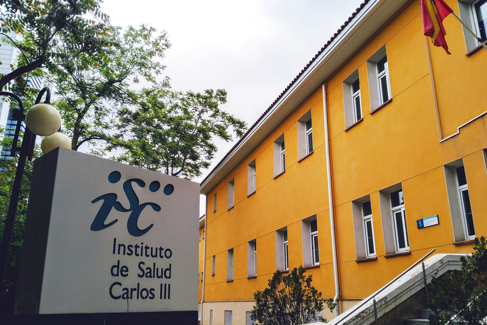 Fachada del Instituto de Salud Carlos III.
