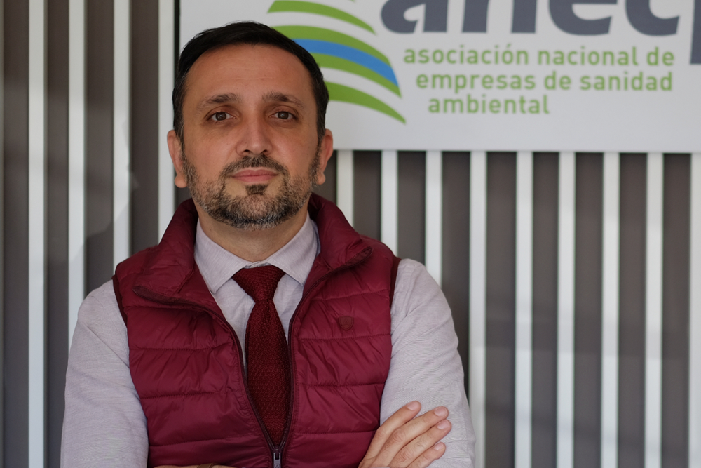 Jorge Galván, director general de la Asociación Nacional de Empresas de Sanidad Ambiental.