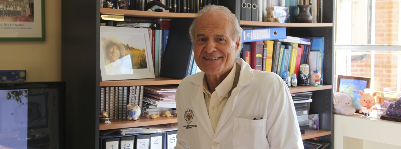 José Manuel Sánchez-Vizcaíno, catedrático de Sanidad Animal de la Facultad de Veterinaria de la UCM e investigador de Visavet.