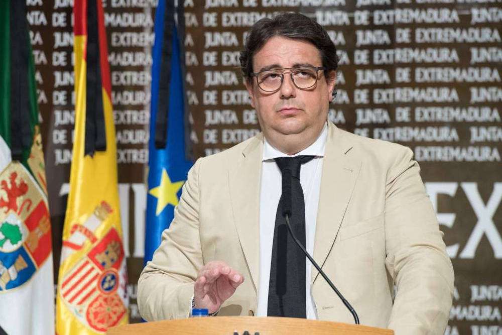 José María Vergeles, vicepresidente y consejero de Sanidad de Extremadura. 