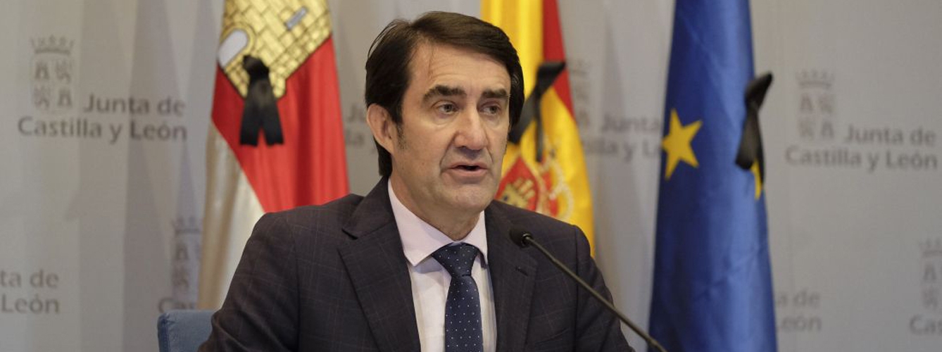 Juan Carlos Suárez-Quiñones, consejero de Fomento y Medio Ambiente de Castilla y León.