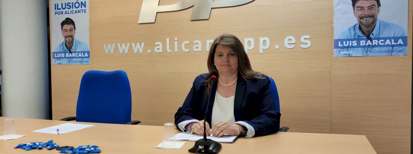Julia Llopis, concejal de Sanidad del Ayuntamiento de Alicante.