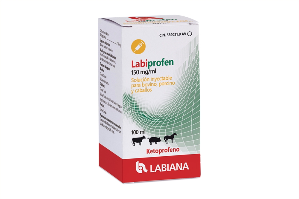 Labiana lanzó el primer genérico de ketoprofeno inyectable al 15% en 2020.