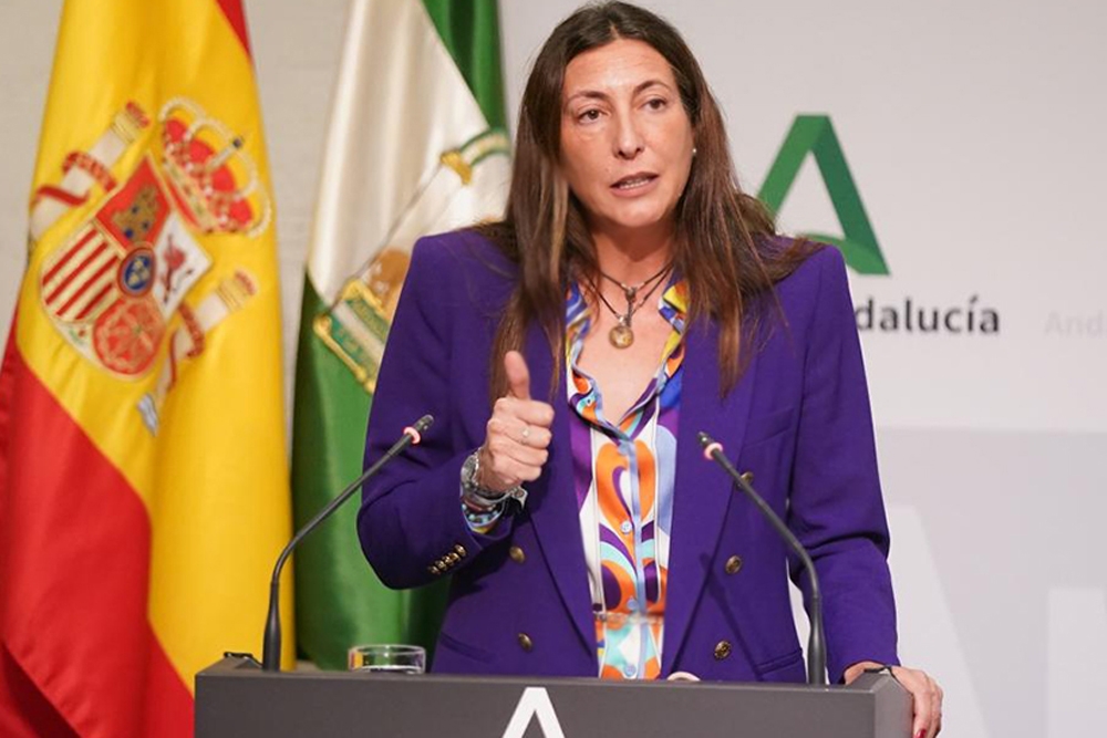Loles López Gabarro, consejera de Inclusión Social, Juventud, Familias e Igualdad de Andalucía.