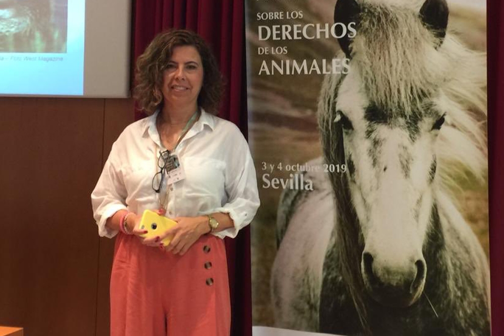 Lourdes Cano García, miembro de la Comisión de Protección Animal y Medioambiental del Colegio de Abogados de Córdoba.