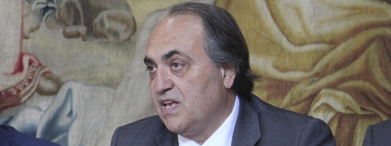 Luis Alberto Calvo, presidente del Consejo General de Colegios Veterinarios de España.