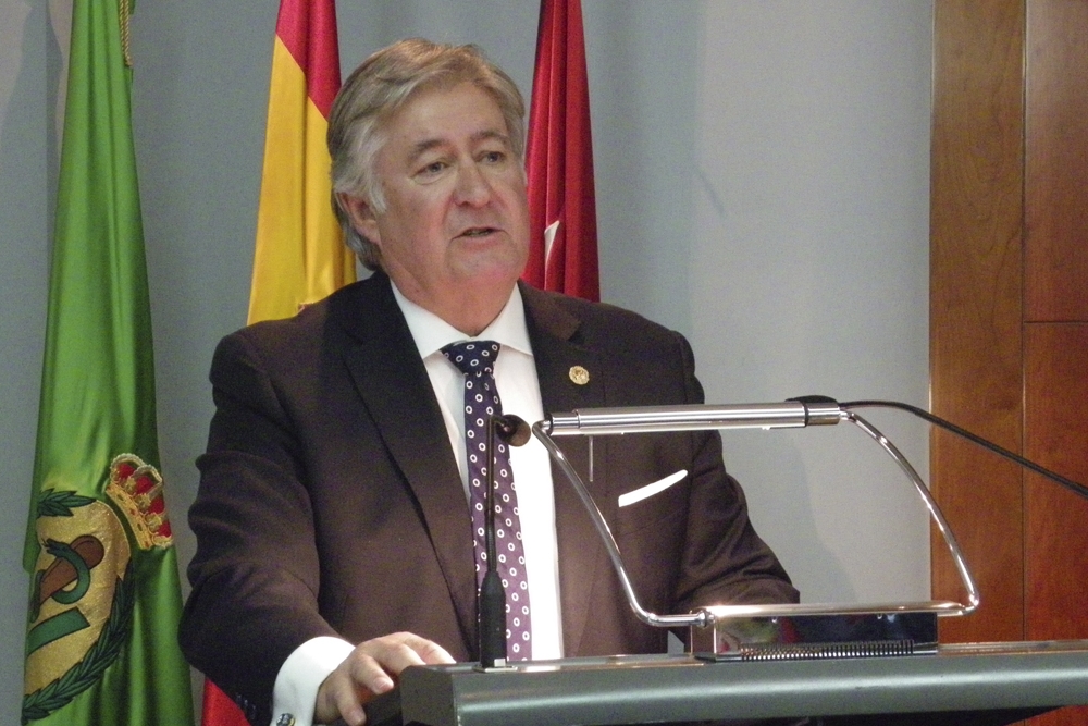 Luis Alberto García Alía, presidente del Consejo de Colegios Veterinarios de Castilla-La Mancha.