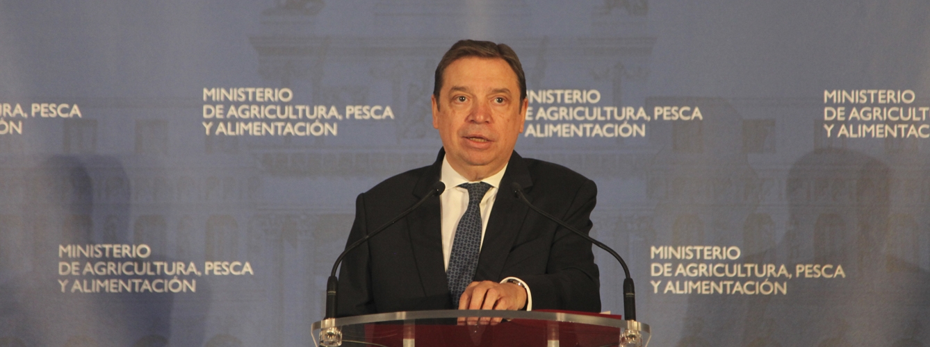 Luis Planas, ministro en funciones de Agricultura, Pesca y Alimentación.