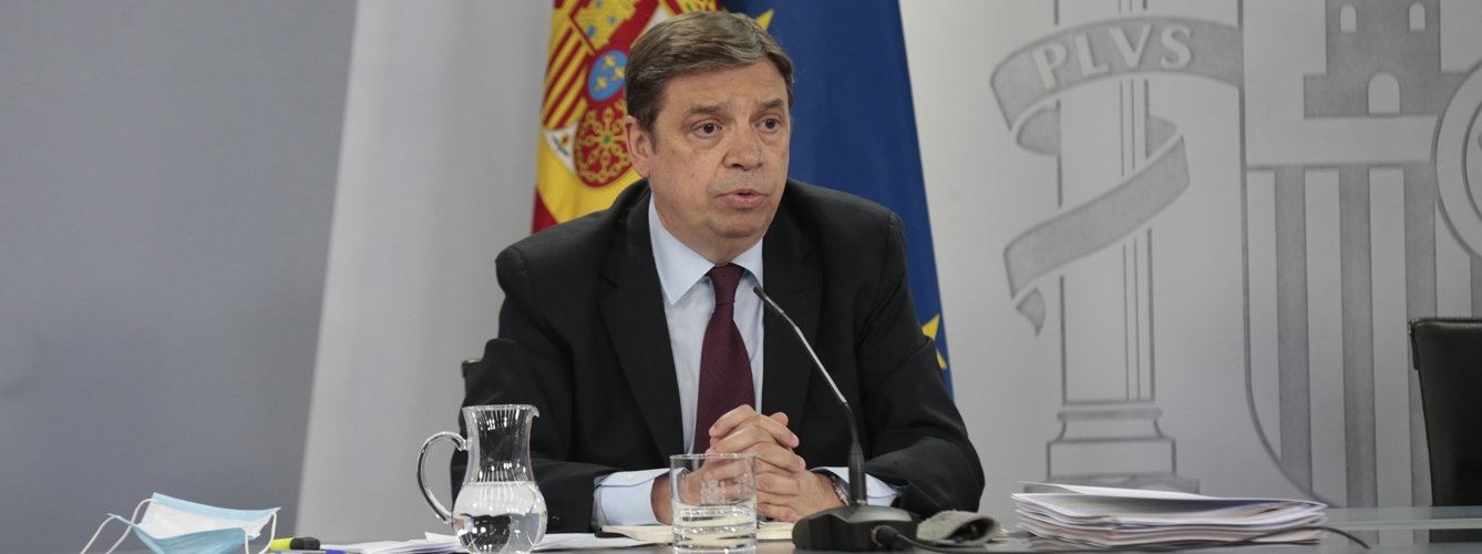 Luis Planas, ministro en funciones de Agricultura, Pesca y Alimentación.