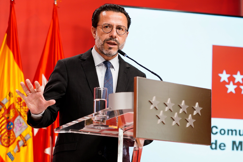 Javier Fernández-Lasquetty, consejero de Hacienda, Economía y Empleo de la Comunidad de Madrid.