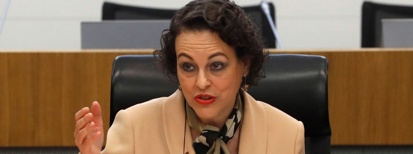 Magdalena Valerio, ministra de Trabajo en funciones.