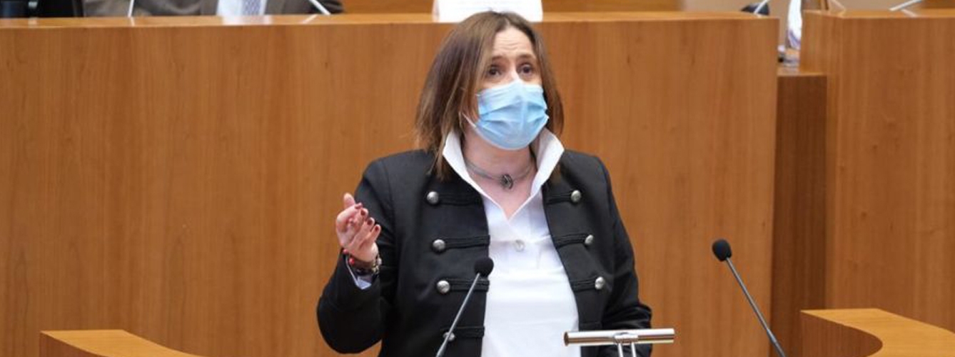 María Rodríguez, diputada del PSOE en las Cortes de Castilla y León.