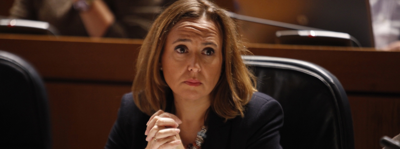 Mayte Pérez Esteban, consejera de Educación, Cultura y Deporte de Aragón.