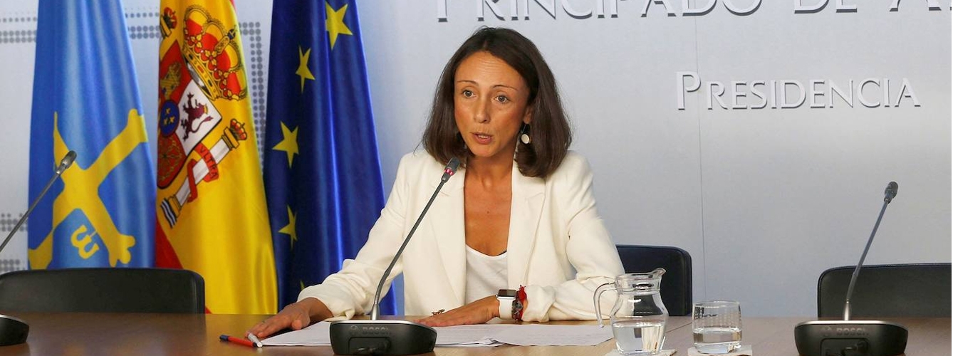 Melania Álvarez, consejera de Derechos Sociales y Bienestar del Gobierno asturiano.
