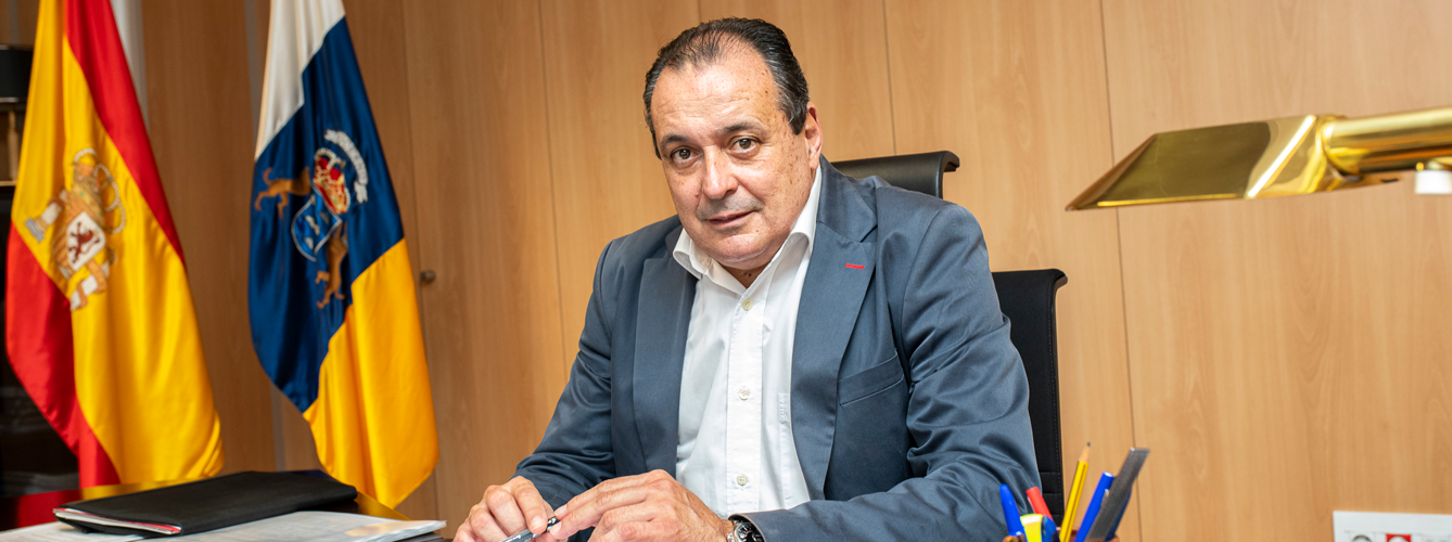 Blas Trujillo, consejero de Sanidad del Gobierno de Canarias.