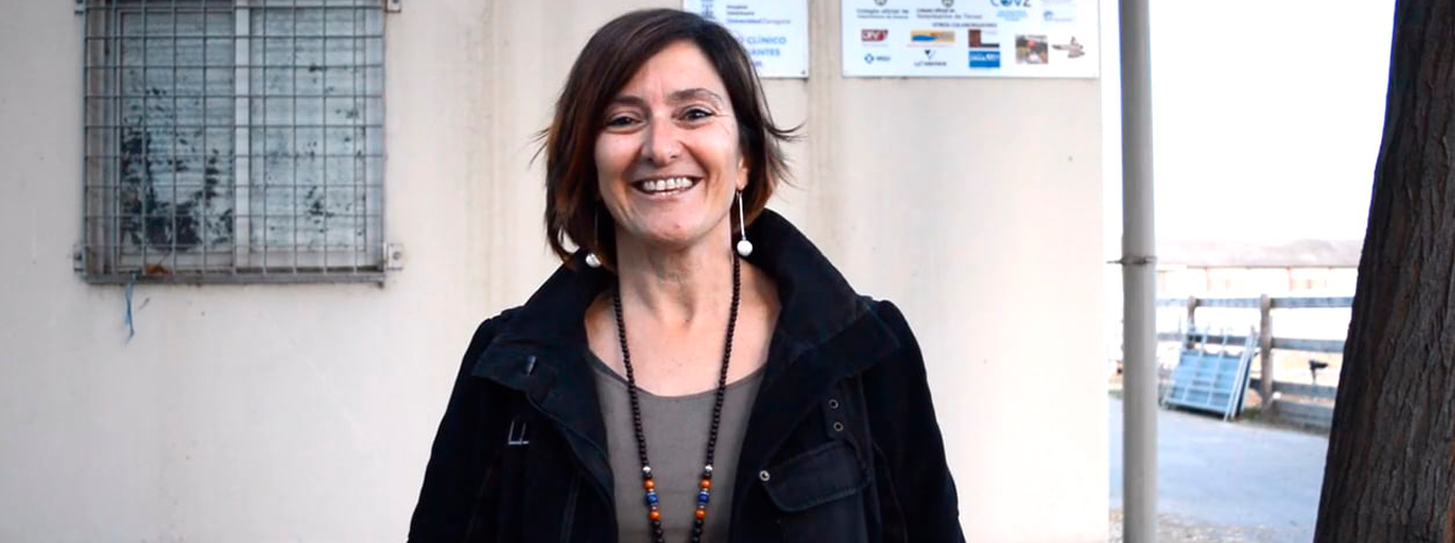 Delia Lacasta, nueva presidenta del Colegio Europeo de Pequeños Rumiantes.