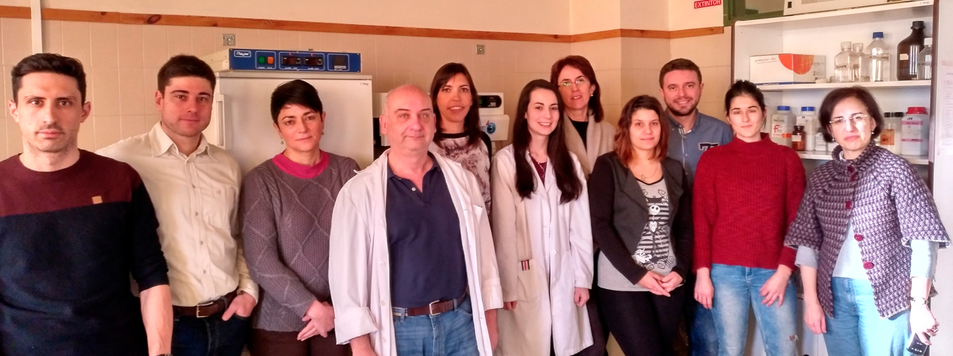 Equipo de investigadores de la Facultad de Veterinaria de la Universidad de León.
